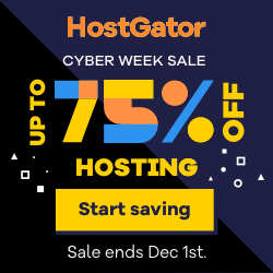 hostgator cyber sale 2020