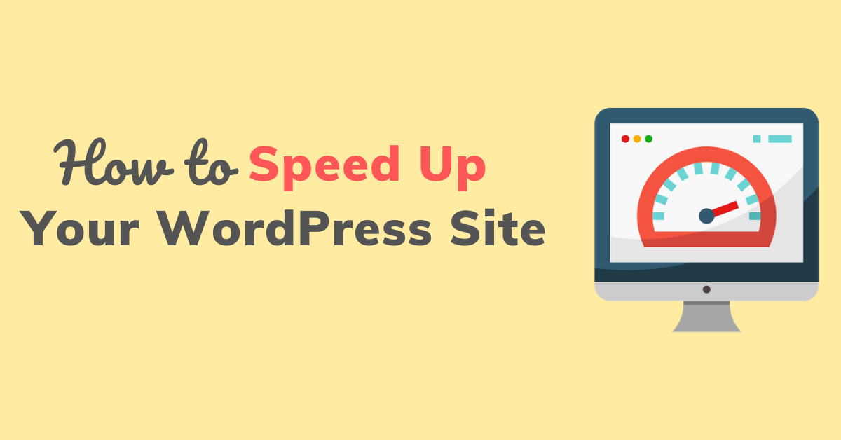 speed up your wordpress site