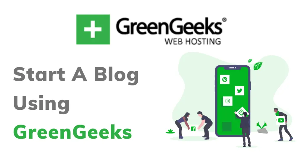 start a Blog using GreenGeeks