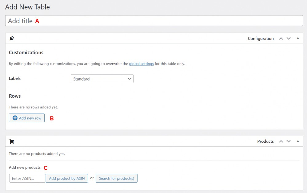 How to create Amazon comparison tables with AAWP in 2023?